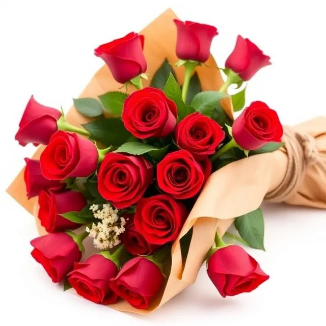 Buquê de 24 Rosas Vermelhas Premium - Floricultura com entrega no mesmo dia