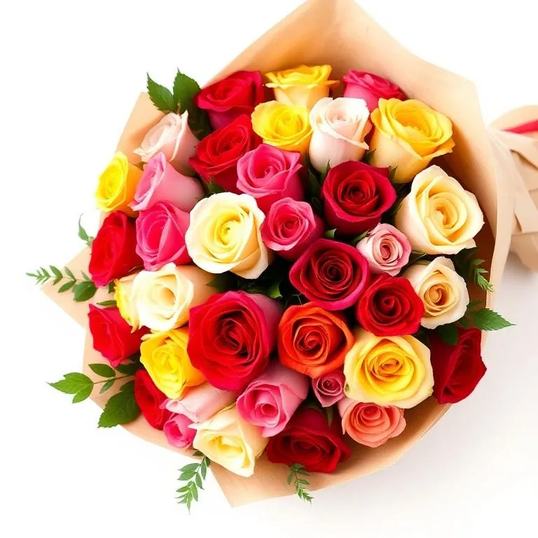 Buquê de 20 Rosas Colombianas Fechadas